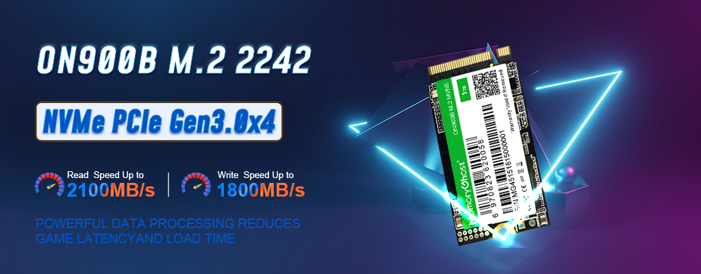 M.2 NVMe PCIe Gen3.0*4 2242 SSD