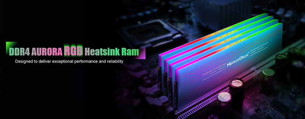 R200 DDR4 AURORA RGB Heatsink Ram