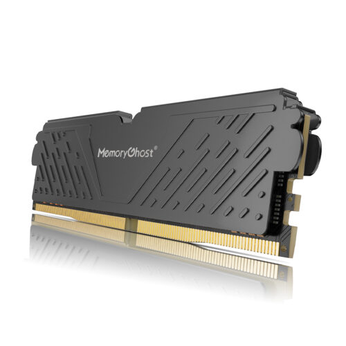 M200 Black DDR4 Desktop Memory with Heatsink Product Display 2