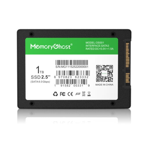 OS001 SATA SSD in 2.5" Form Factor Product Display 1