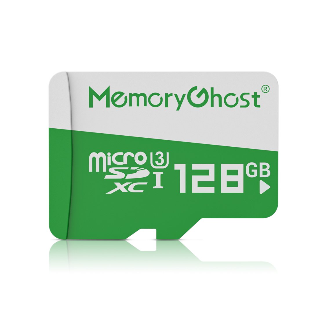 Micro SD Memory Card Green Series Product Display 1